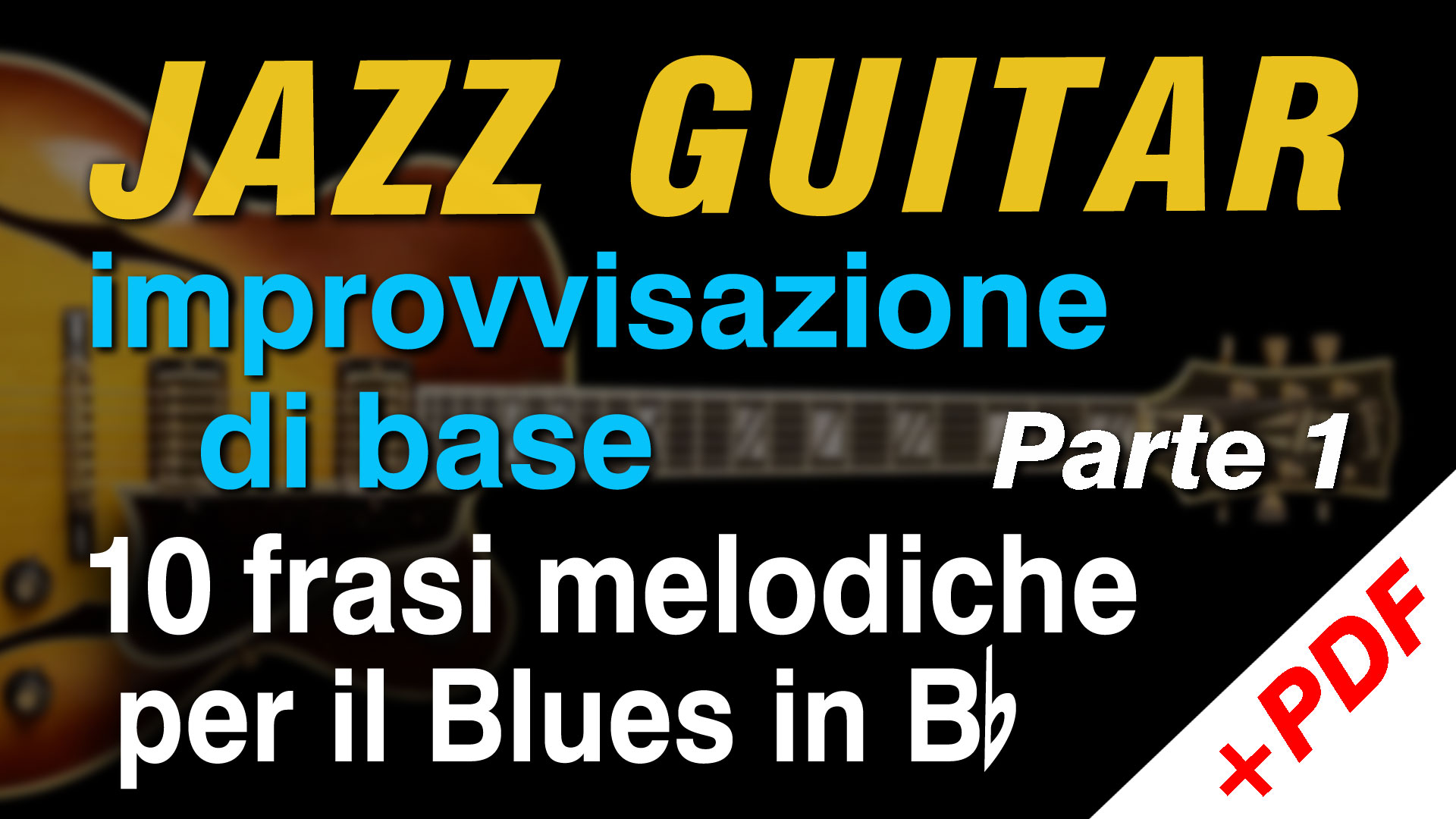 accompagnamento di base per blues in F